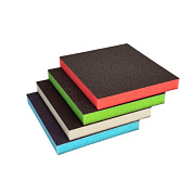 Губка двухсторонняя 120х100х12 мм P60 HOREX GTA101T060