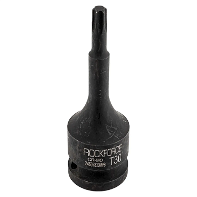 Головка-бита TORX ударная T30 1/2'' RockForce RF-24607830MPB