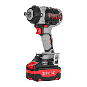 Гайковерт IMPACT аккум. бесщеточный, 20В, 600Нм, 1/2", 3ск, 0-2800уд/мин,2х4Ач PIT PIW20H-600A/2