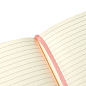 Блокнот "1818-15", А5, 80 листов, светло-розовый