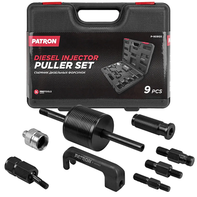 Съемник дизельных форсунок, набор 9 пр PATRON P-909G5