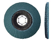 Круг лепестковый 125х22 мм ZK40 плоск. КЛТ1 LUGAABRASIV LUGAABRASIV 4603347224878