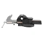 Тиски стальные с наковальней 4'' 100 мм FORSTIME FT-6540204