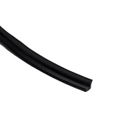 Уплотнитель силиконовый черный для рамочных фасадов 8,0х3,5 мм, AKS 127735
