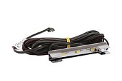 Клипса светодиодная Prismatic FT2D, 3диода, 12VDC/0,25W, металл, теплый белый, HLT 26713