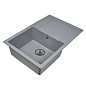 Мойка кухонная из мраморной крошки, gray, Wisent W780-29