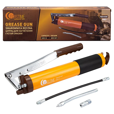 Шприц для нагнетания густой смазки 600 мл FORSTIME FT-78043D MST