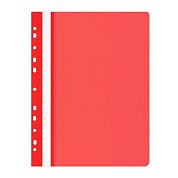 Папка-скоросшиватель с перфорацией "Office Product", А4, красный