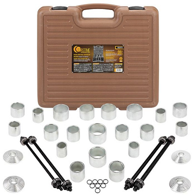 Набор инструментов для замены сайлентблоков, втулок и подшипников 28 пр. FORSTIME FT-933T3