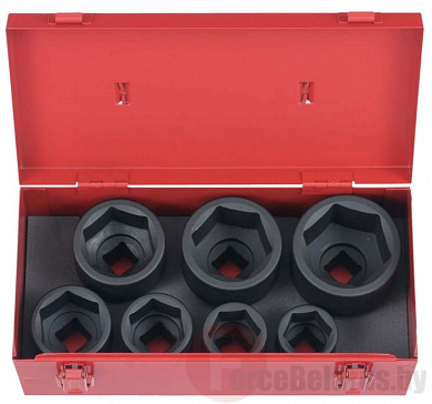 Набор ударных головок Force 6071 6-гр. (30-55 мм) 7 пр. 3/4''