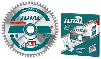 Диск пильный 210x30 мм 60 зубьев TOTAL TAC233523