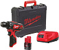 Дрель-шуруповерт Milwaukee M12 BDD-201C 4933479439