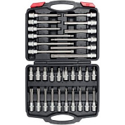 Набор головок-бит 1/2'' TORX T20-T70 32 пр CrV Yato YT-77541