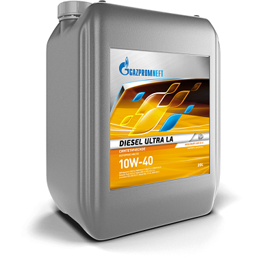 Масло Diesel Ultra LA 10W-40 20л Gazpromneft 253130061