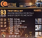 Набор сверл по металлу 93 пр. FORSTIME FT-924U93