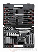 Набор инструментов Е-профиль и TORX 73 пр. Force 4731