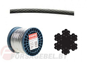 Трос стальной, оцинк. DIN 3055 Starfix