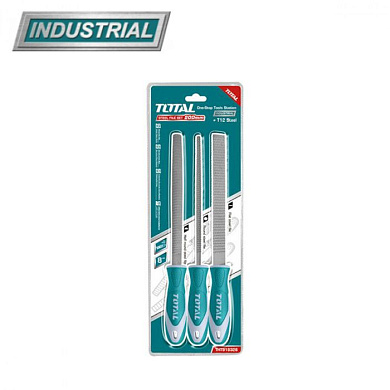 Набор напильников по дереву 3 шт TOTAL THT918326