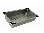 Коландер для кухонной мойки, нержавеющая сталь, сатин GERHANS K30340