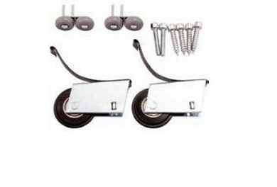 Комплект роликов SENATOR открытый для 1 раздвижной двери 50 кг AKS LIGHT 38761