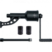 Ключ для колес с редуктором 1'' 5800 Nm, в комплекте с головками Yato YT-07822