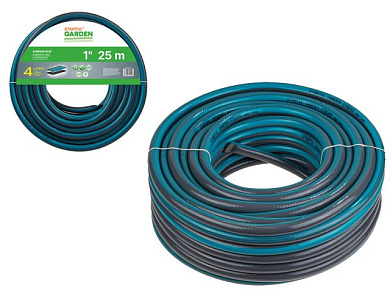 Шланг поливочный 1" 25 м, 4 слоя STARTUL GARDEN ST6045-1-25