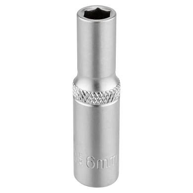 Головка глубокая 6 мм 6-гр 1/4'' RockForce RF LIGHT-5255006