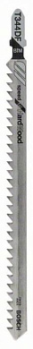 Пилка для лобзика T 344 DF Speed for Hard Wood 5 шт. BOSCH (2608634243)