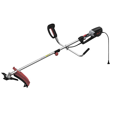 Триммер электрический,1700 Вт, скаш.420 мм, наплечн. ремень, велорукоятка, разъемная штанга, нож+леска PIT PTR1750-EL