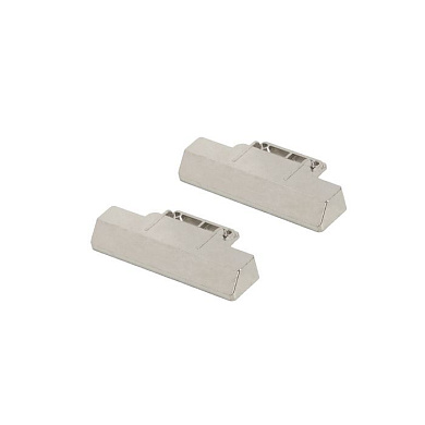 Крепление фасада подъемника HELIOS для узких алюминиевых рамок хром PRIME by AKS 113190