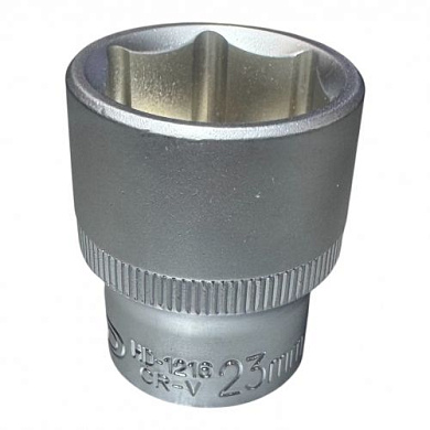 Головка торцевая 1/2" 6-гр 23 мм L38 мм CrV H-D HD-1216