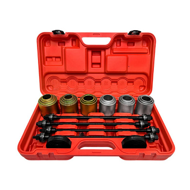 Универсальный съемник для демонтажа подшипников и сайлентблоков 26 предметов Horex HZ 25.1.291W