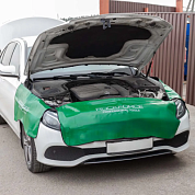 Набор защитных накидок для ремонта а/м, ПВХ , с магнитным креплением 3 шт RockForce RF-88804