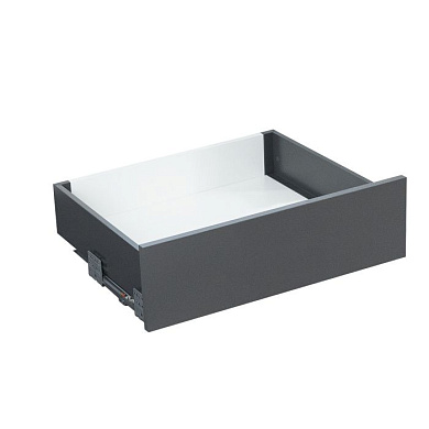 Система ящиков Evolution L-500 h116 графит PUSH TO OPEN ДСП16мм SLIMBOX EVOLUTION 117357