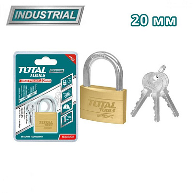 Замок навесной 20 TOTAL TLK32202