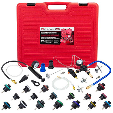 Набор приспособлений для тестирования систем охлаждения 28 пр. EVERFORCE EF-922G1
