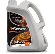 Масло SyntheticActive 5W-30 5л G-Energy 253142406