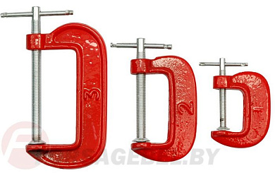 Набор струбцин в наборе 25, 50, 75 мм Vorel 38830