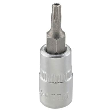 Головка-бита TORX TR T15H (c отверстием) 1/4'' JCB JCB-3273215