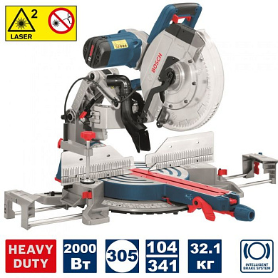 Пила торцовочная GCM 12 GDL Professional BOSCH (0601B23600)