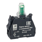 Лампа сменная c основанием XB4 синяя 24В EKF PROxima XB4-ESL-B