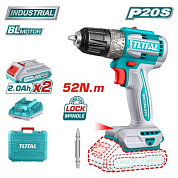 Дрель-шуруповерт TOTAL TDLI20453