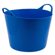 Ведро гибкое сверхпрочное, 40 л, синее, Россия Сибртех 67508