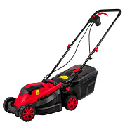 Газонокосилка электрическая, 1200 Вт, диаметр кош 320 мм, травосборник 30 л, 3 уровня высоты PIT PLM32-C