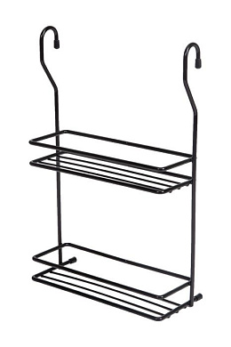 Корзина на трубу d16 двойная малая CWJ116B черный AKS 62744