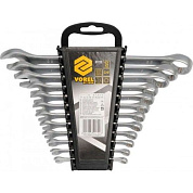 Набор ключей рожково-накидных 6-22 мм 12 пр. CrV Vorel 51722