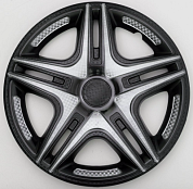 Колпак декоративный автомобильный Дакар Super Black 15" (4 шт) Star S15141