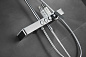 Душевая система, латунь, белый/хром Savol SK-H3245A