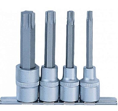 Набор головок-бит TorxT40-T70 4 пр. 1/2'' Force 4042