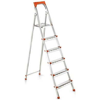 Стремянка UFUK, 1,30 м, 6 ст, сталь Догрулар 122106